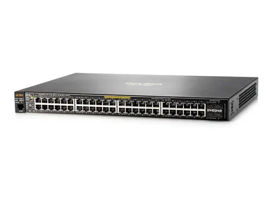 HPE Aruba 2530 48 PoE+ Géré L2 Fast Ethernet (10/100) Connexion Ethernet, supportant l'alimentation_1