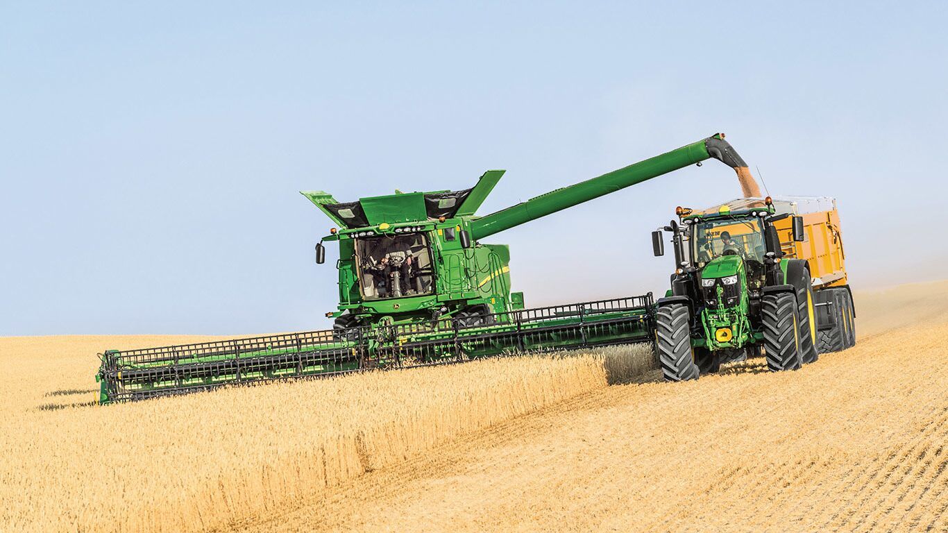S780 moissonneuse-batteuse - John Deere - 402 kW / 547 ch - Moteur PowerTech PSS 13,5L et technologie mono-rotor_1