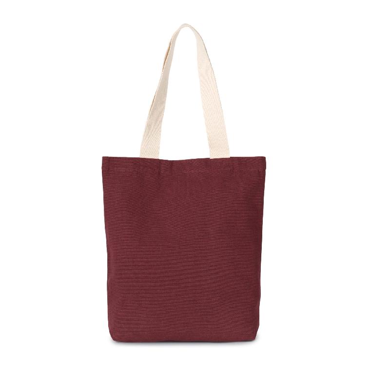Sac shopping recyclé à fond plat - Kimood - Réf: KI5202 - 285 g/m² - Disponible en plusieurs couleurs_1