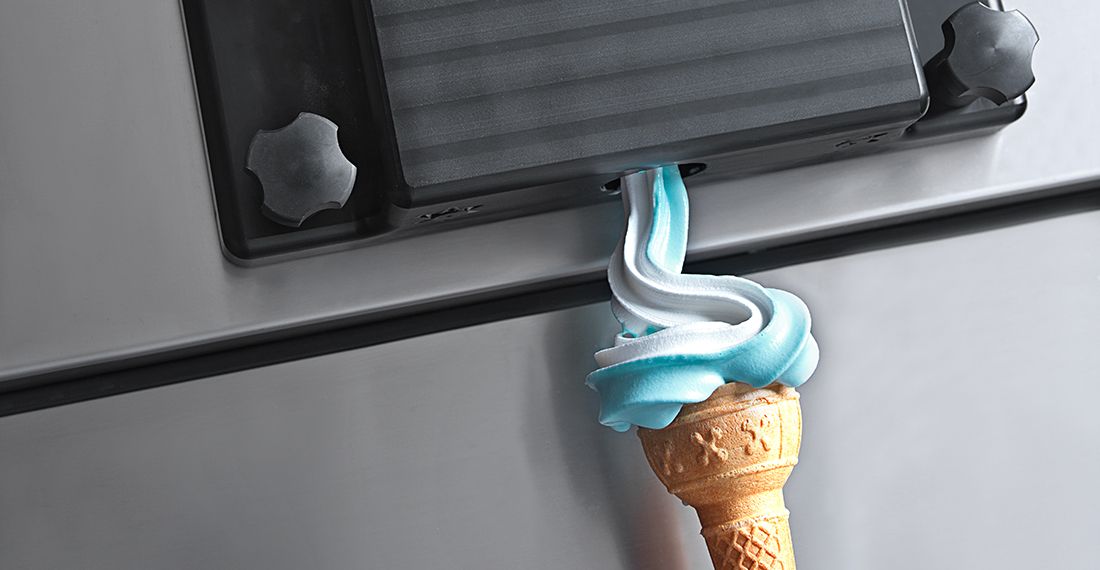 Système de réfrigération haute performance pour crème glacée molle