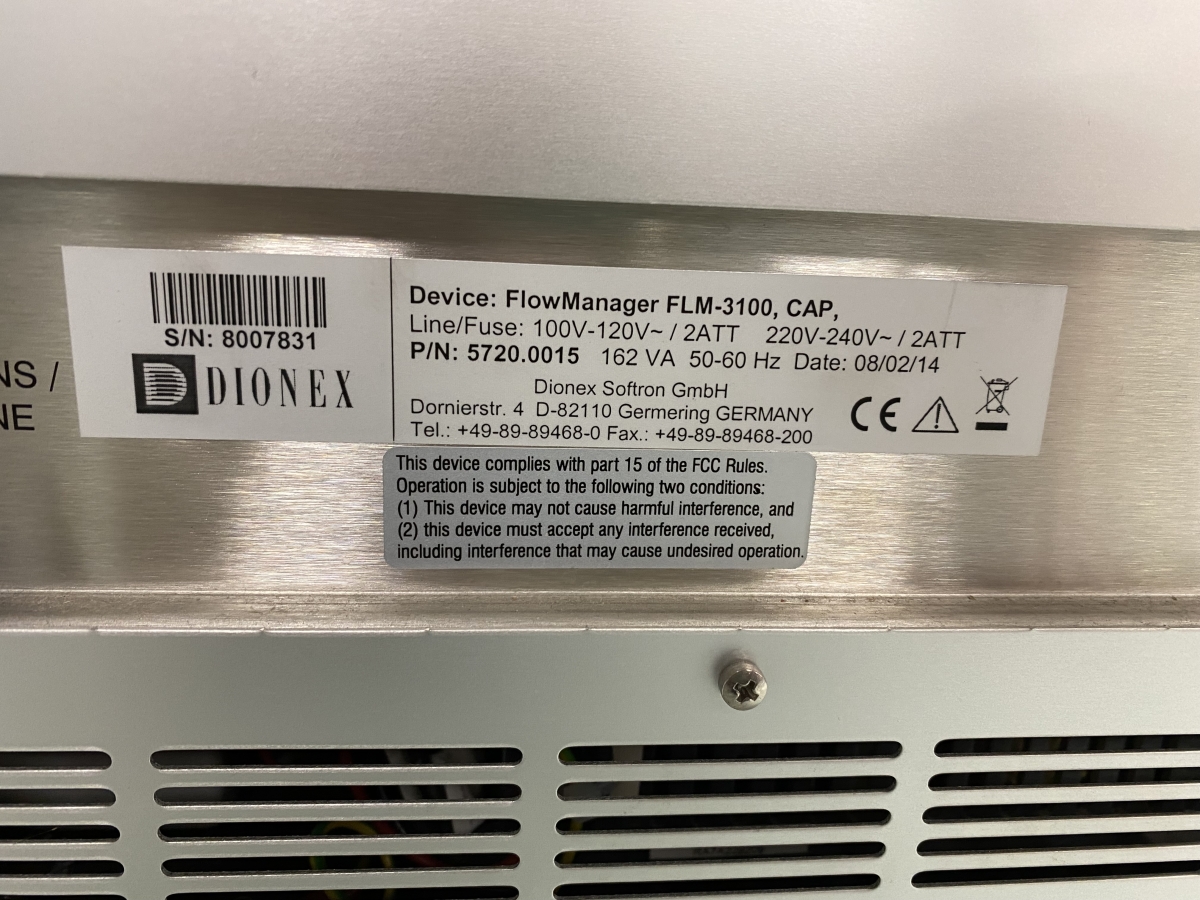 Systéme thermo ultimate 3000 d'occasion pour chromatographie liquide - p2205-1518_1