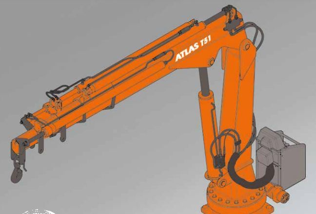 Grue auxiliaire Atlas T51 - modèle T51_1
