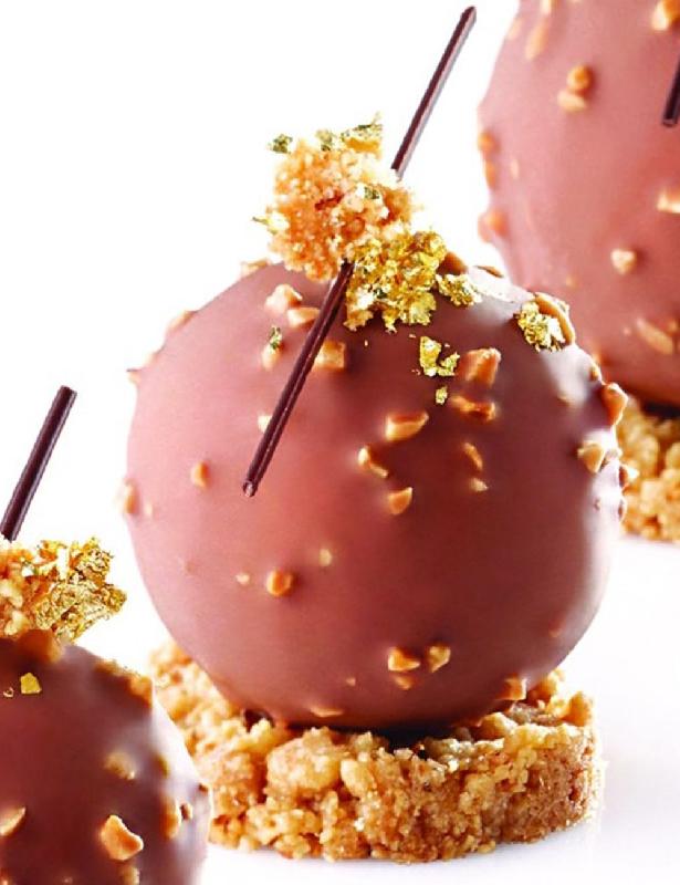 Ø 35mm - Moule en silicone 18 sphères entières Pavoni Italia_1