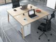 Bureau bench 2 personnes DÉBAT P70 - Normatic_1