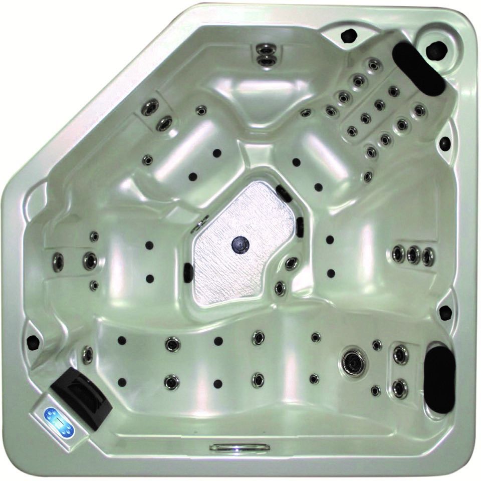 Spa-jacuzzi encastrable BA500 T - Pack thérapie avec massage intégral et cascade_1