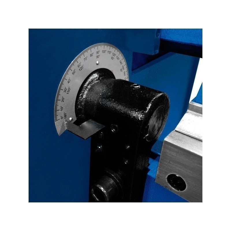 Plieuse semi-motorisée Metallkraft MSBM 2520-20 - 2520 mm de largeur de travail - Épaisseur max. 2 mm_1