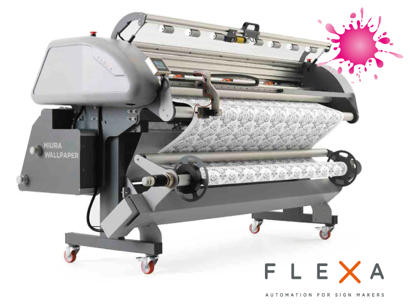 Coupeuse XY automatique électrique pour papier peint et autres supports flexibles - MIURA WALLPAPER_1