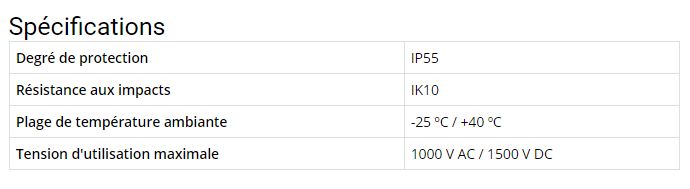 Ip55 - pupitres de commande industrielle - ide - tension d'utilisation maximale 1000 v ac / 1500 v dc_1