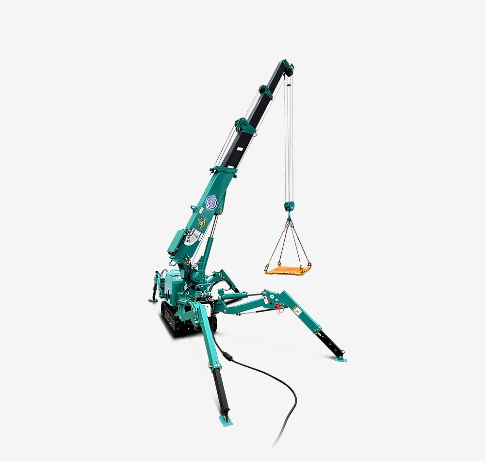 Mc104c - grue araignée - 1150kg, capacité 0,995 t, hauteur de levage max 5,5m_1