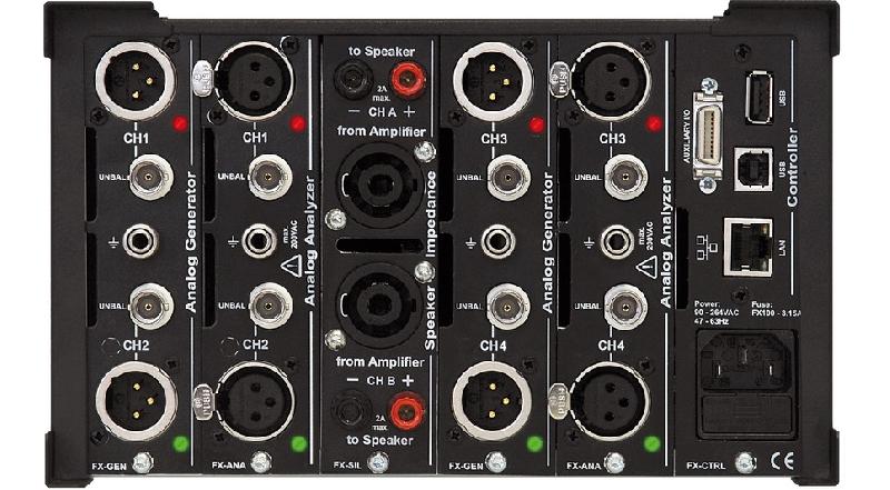 Analyseur audio professionnel FLEXUS FX100 - architecture modulaire et mesure multicanal_1