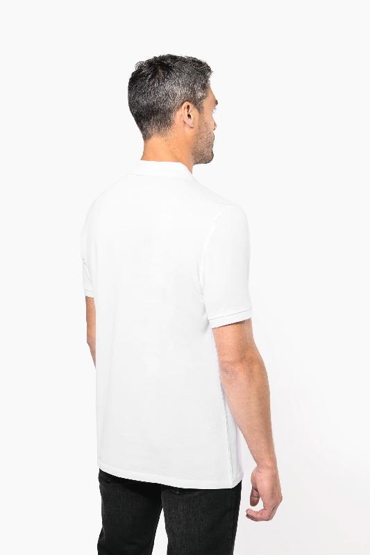 Polo Supima manches courtes homme - Kariban - Réf: K2000 - 100% coton, coupe ajustée, col en bord-côte_1