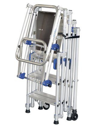 Profort X’tend - Plateforme de travail télescopique en aluminium Tubesca - Réglage des pieds tous les 20 cm_1