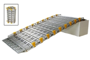 Rampe d acces enroulable 153 x 76cm