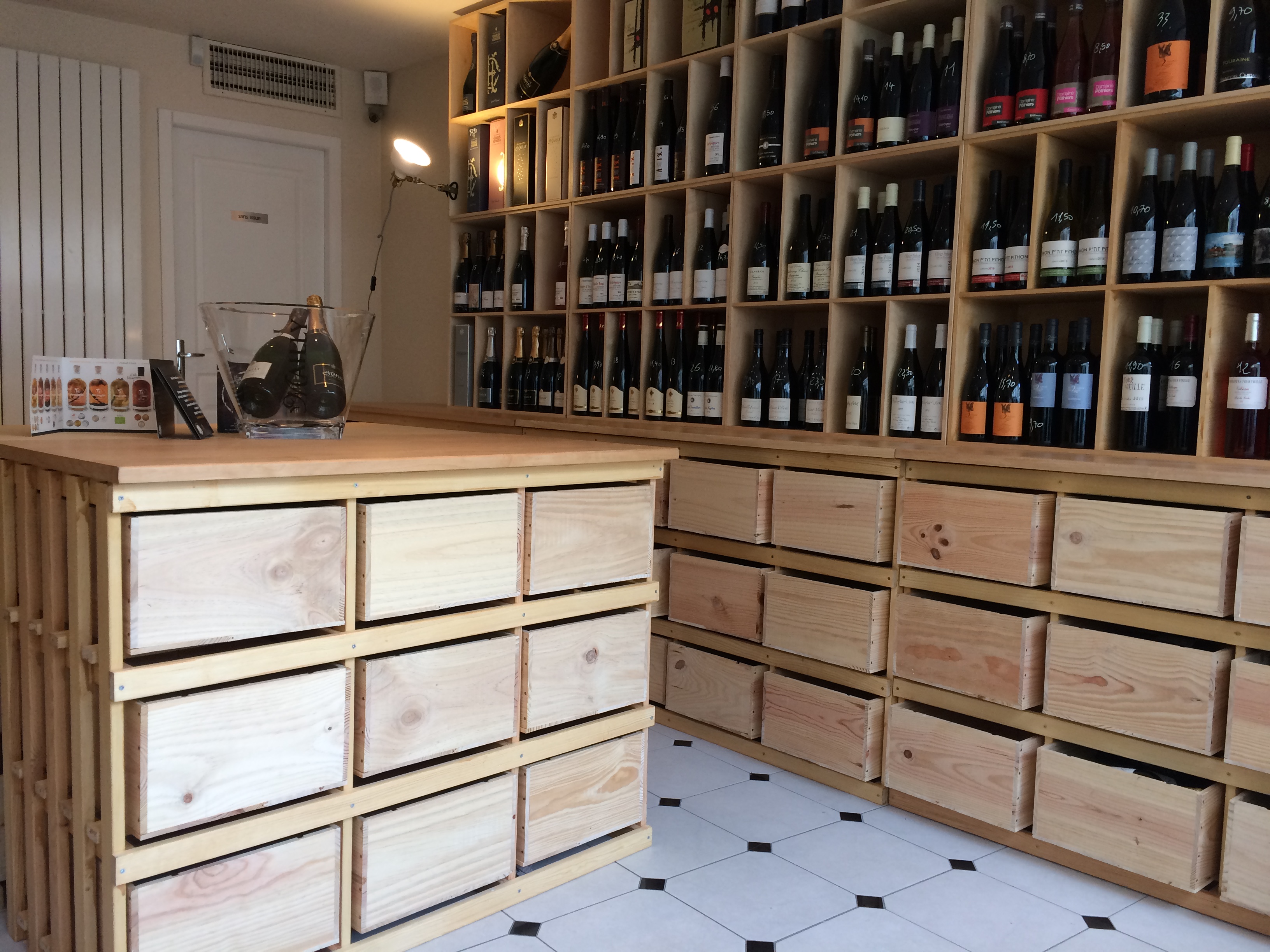 Casier à bouteilles et à caisses de vin - combinable - modèle Combi 3 - 9 compartiments - capacité 189 bouteilles_1