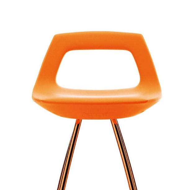 Tabouret de Bar réglable COSMO - Offisit - Orange_1