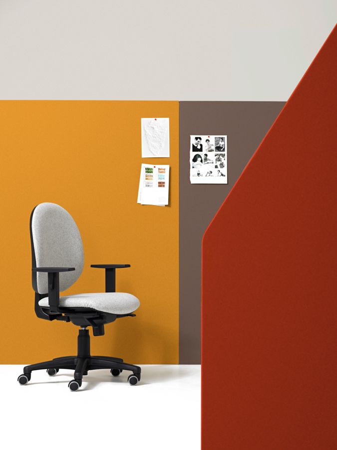 Bingo - chaise de bureau - diemme - assise et dossier en polypropylène_1