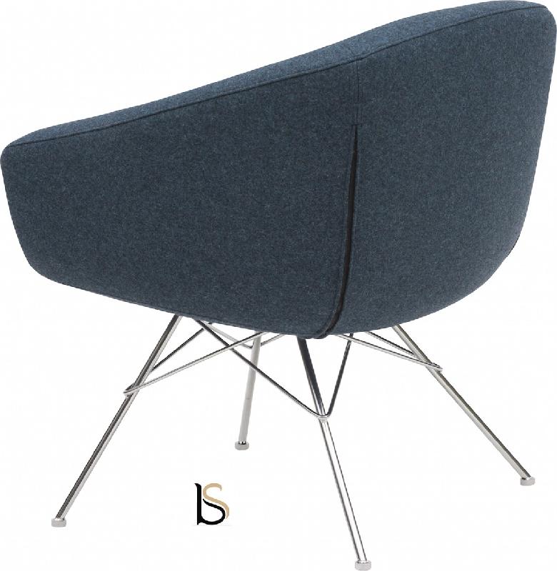 Fauteuil AIKO - Softline - Feld Bleu Fonce 582_1