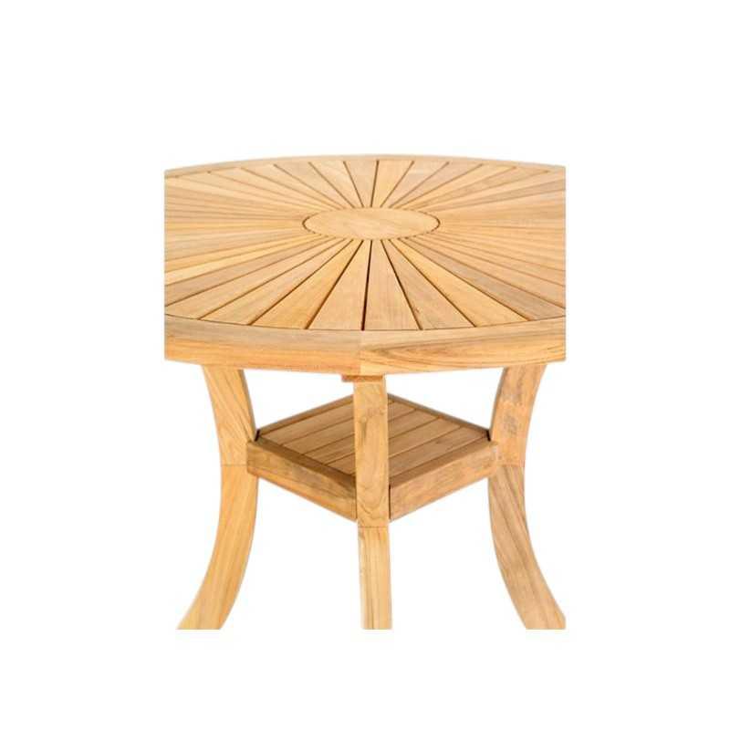Table de jardin colosseum ø120cm – MTF – bois de teck – 2nab2204_1