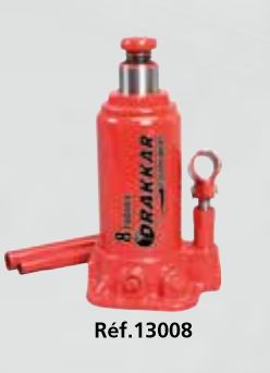 13008 - cric bouteille hydraulique - drakkar – force de travail : 8t_0
