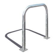 26398 arceau urbain - virages - en acier Ø 60 mm - hauteur 1000 mm - différentes longueurs et finitions disponibles_0