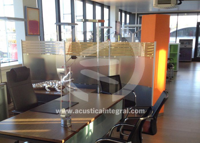 Acustiart totem -  absorbeur de bruit - acustica integral -_1