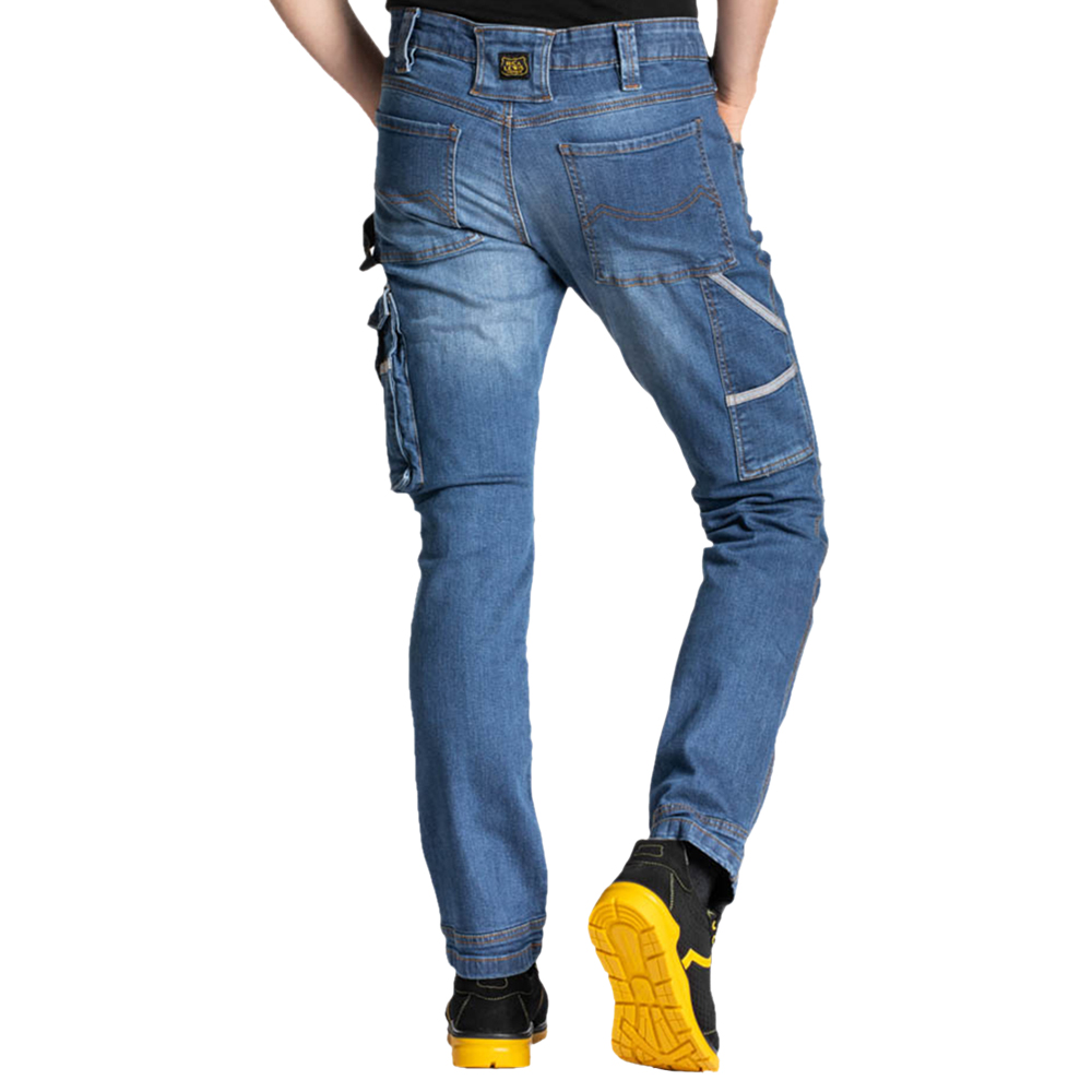 Jean multipoches Rica Lewis Job Stretch - 98% coton, 2% élasthanne - 366g - PCP28_1