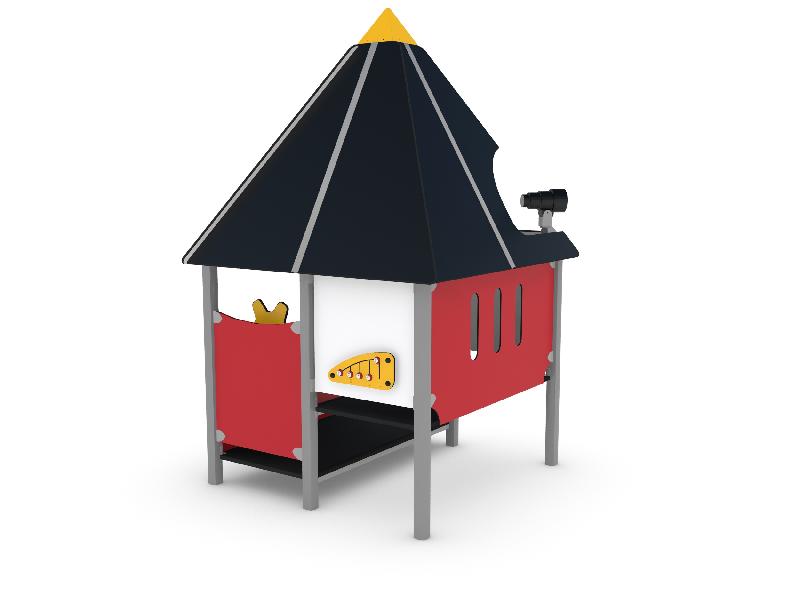 Maisonnette Unimini Auro réf-8046611 - Hags - Cabane de jeu pour enfants 3-5 ans_1