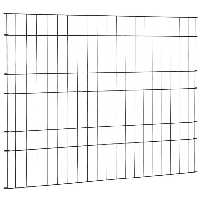 Vidaxl ensemble de clôture de jardin 99,6x79,8 cm vert 146107_1