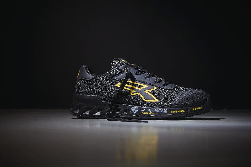 Chaussures de sécurité Matt - Réf: UPRV20014 - U-Power - Normes S3 SRC CI ESD - Taille 46 et 47 - Couleur Black/Yellow_1