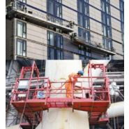 ZLP800 - Nacelle suspendue pour remise en état et peinture - Alliage d'aluminium / galvanisé - Haoke - 800 kg, 300 m_1