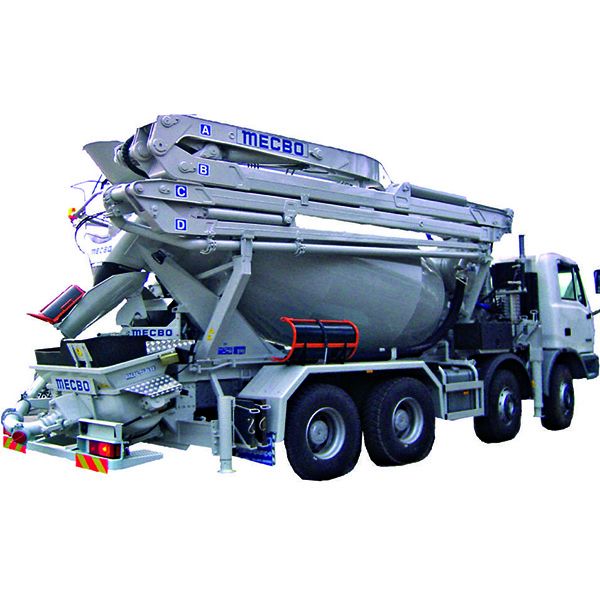 ATB 29 - Malaxeur-Pompe sur Camion avec Mât Distributeur de 29m et Tuyauterie DIN100/125_1