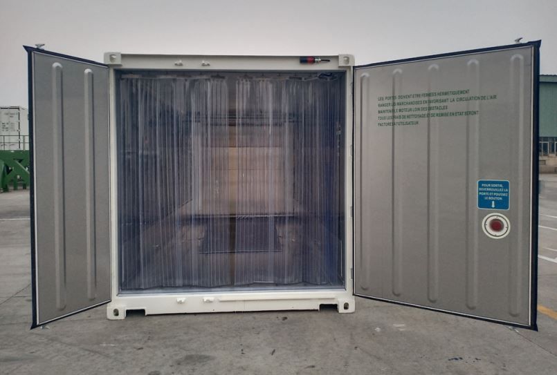 Container frigorifique Reefer 40' - Isolation optimale - Dimensions 12,19m x 2,44m x 2,90m_1