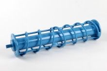 Anticolmatants à spires et à barrettes - Rouleaux pour vrac - David SA - Rouleaux de base Ø70 - Types ASC, ASA et ACE_1