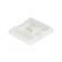 Embase adhésive pour lien serre-câbles - Lot de 100 - Nylon 66 - 29x29 mm - Réf. 629162_1