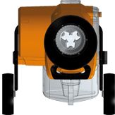 Neo - broyeur de végétaux - ELIET - 2500W/3,5CV - design compact avec chambre de broyage transparente_1