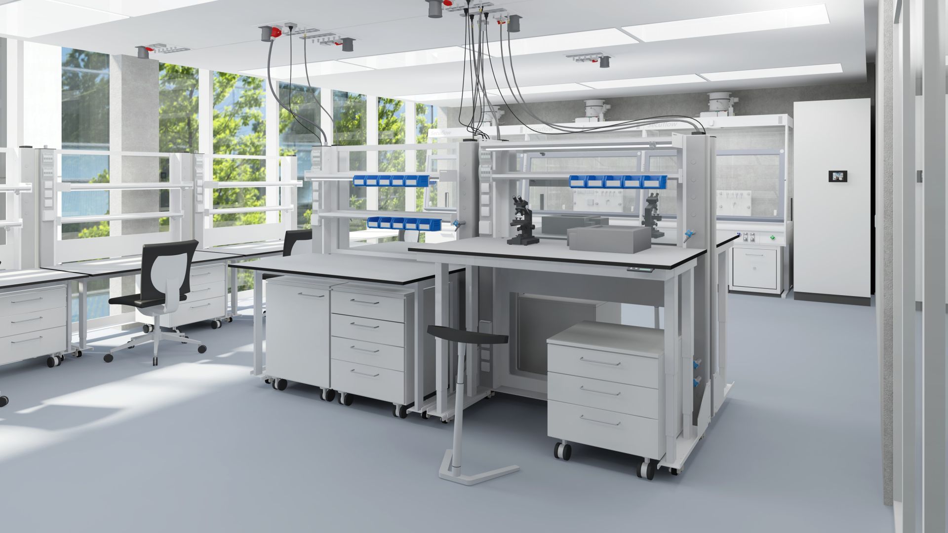 Paillasse de laboratoire modulaire SIMPLYFLEX_1