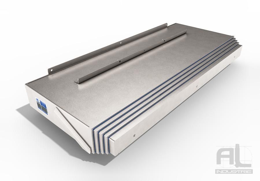 Protecteurs télescopiques - AL Industrie - pantographe en acier haute limite élastique pour machines-outils_1