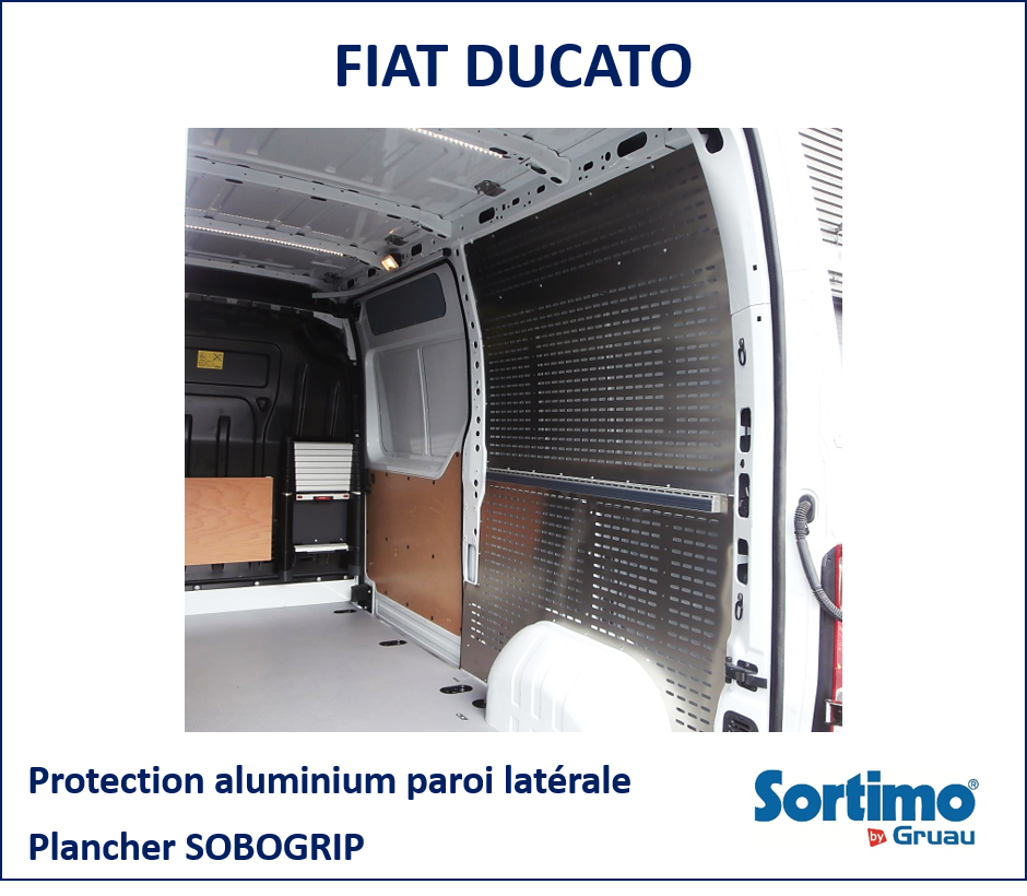 Rayonnages pour fourgon Fiat Ducato