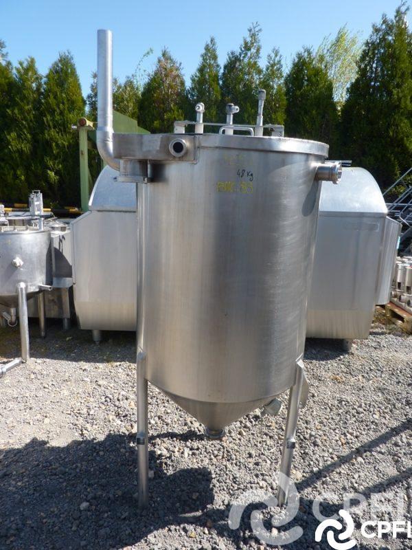 Bac de lancement 490 L - demi-couvercle - N° ARTICLE : BNC083 - MARQUE : OR_1