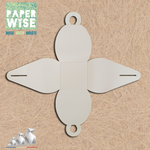 Boîte pliable pour l'emballage et le transport de pâtisseries - Cake Box S - Écoresponsable - Co Productions_1