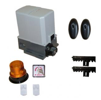 Motorisation pour portail coulissant RPF208 - Kit Roller 8 - Portail jusqu'à 800 kg - Crémaillère - 230V - Proteco_1