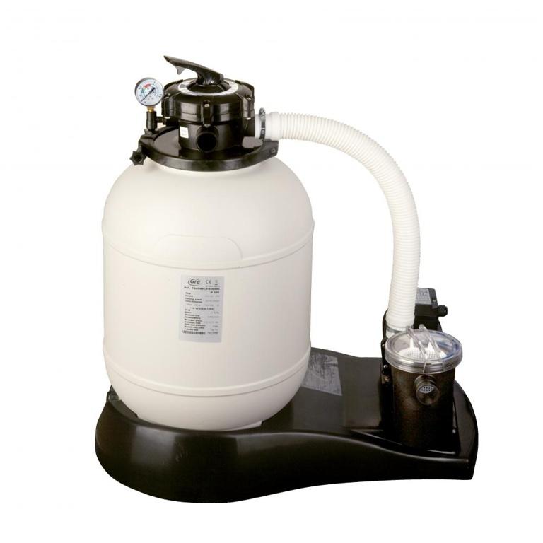 Piscine ovale acier 7,44m x 3,99m x h: 1,22m - imitation bois - filtration à sable - renforts apparents_1