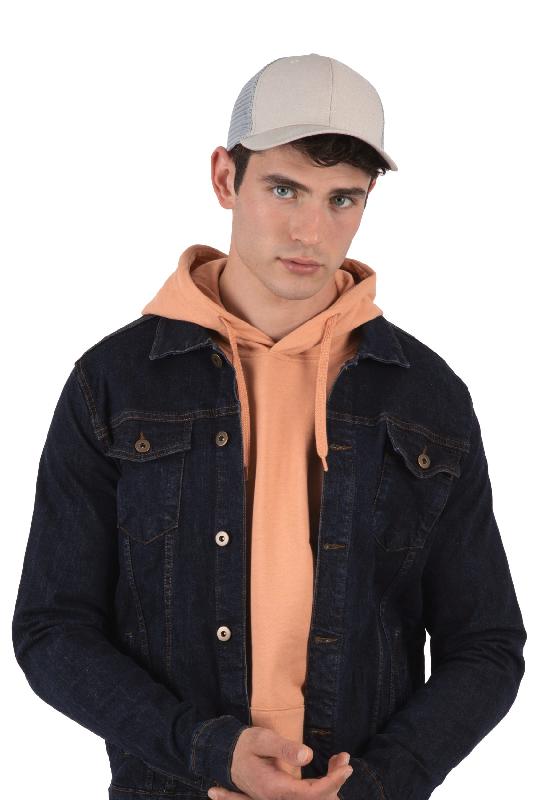 Casquette Urban Trucker - 6 panneaux - Visière incurvée - Réf: KP142_1