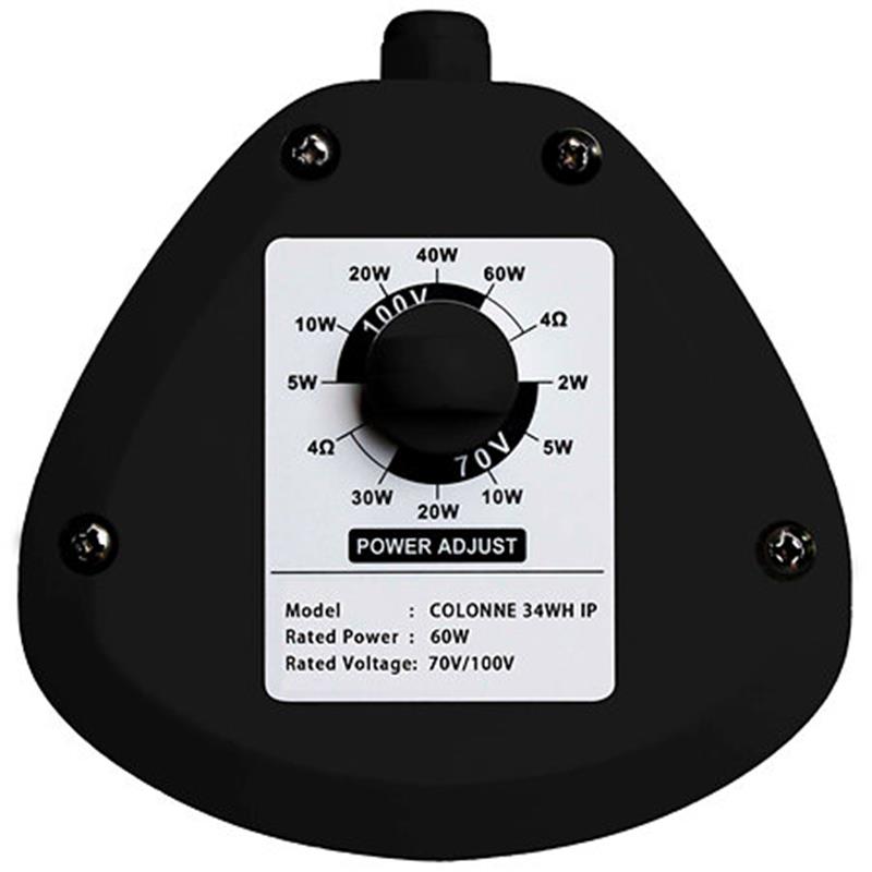 Colonne acoustique Definitive Audio 34B IP66 - 60 Watts - Enceinte extérieure/intérieure (La Paire)_1