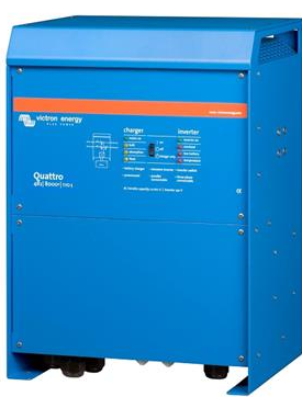Convertisseur / chargeur pur sinus 5000VA 100/100A Quattro Victron Energy - pour installations solaires photovoltaïques_1