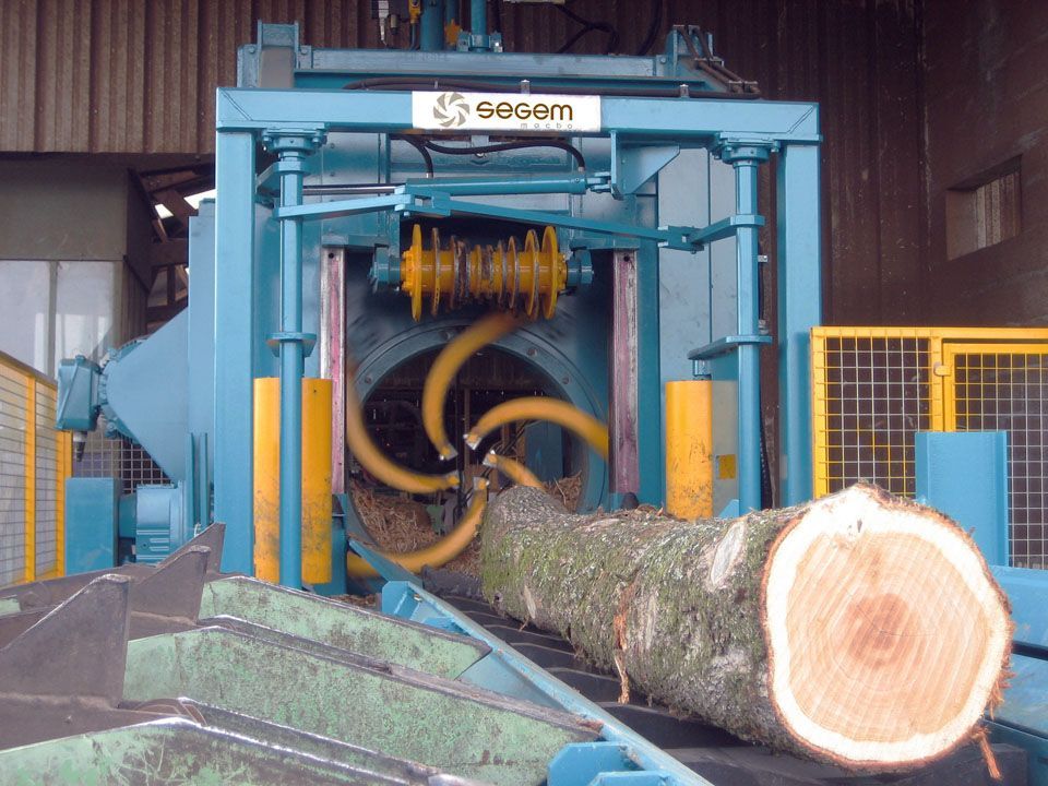Écorceuse Segema - 11 000 à 13 000 kg - Très grande production et adaptable aux bois irréguliers_1
