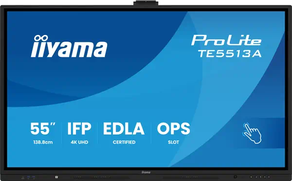 Iiyama TE5513A-B1AG àÉcran d'affichage dynamique àÉcran plat interactif 138,7 cm (54.6