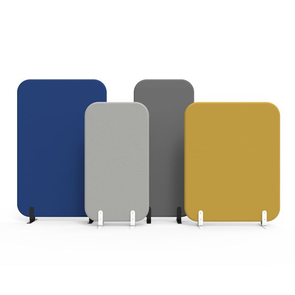 Panneaux acoustiques fixes ou mobiles avec espaces de rangement - Gamme Mute_1