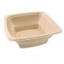 Saladier carré biodégradable en bagasse - Sabert - 18 cm - 750 ml - par 75 - NN03060024_1