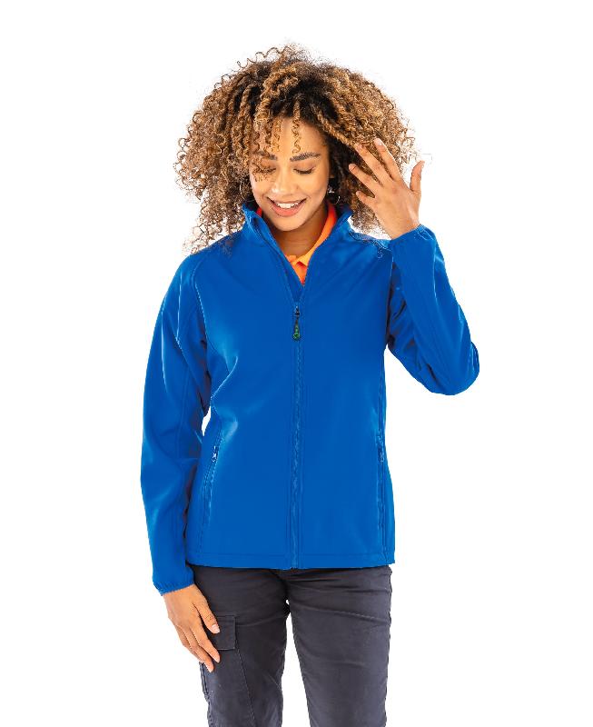 Veste softshell femme recyclée - Réf: R901F - Polyester recyclé, coupe-vent et respirante_1